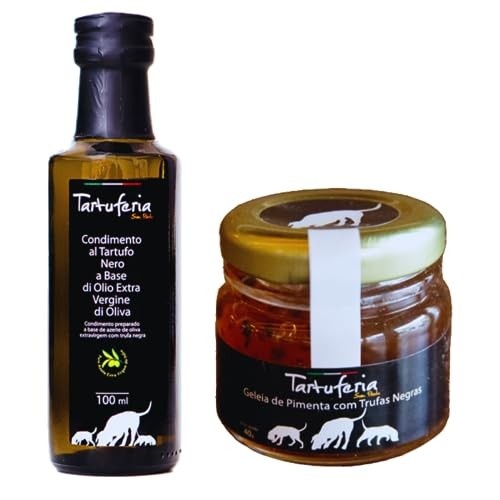 Combo Geleia De Pimenta Com Trufas Negra + Azeite Trufa Negra SAN PAOLO