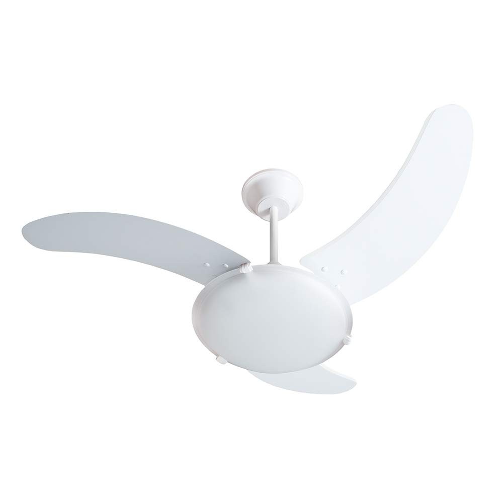 Ventilador de Teto Aura 220V 3 Pás Branco - Tron com Iluminação Moderna