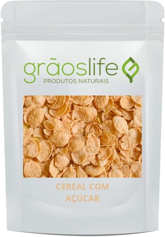 Cereal sucrilhos com Açúcar 1kg - Grãos Life
