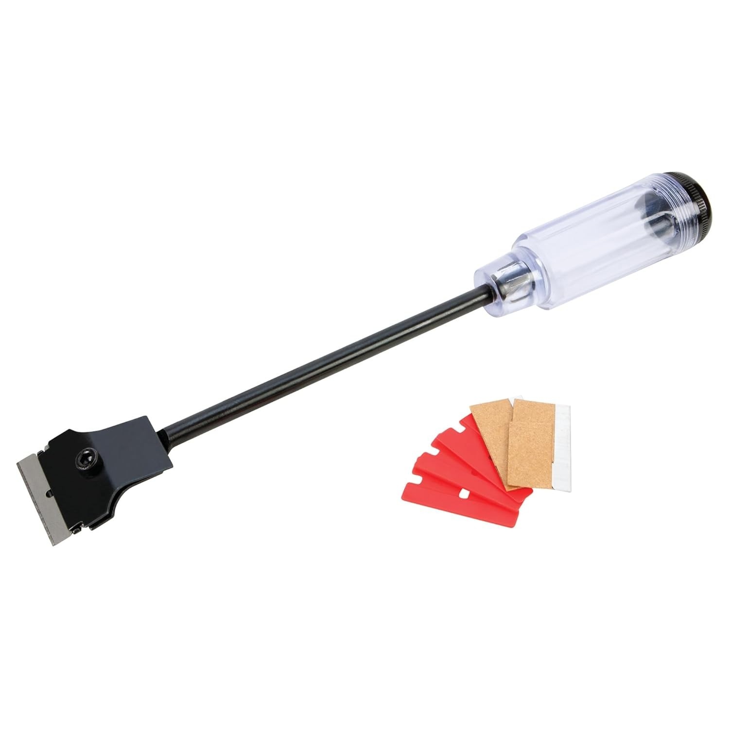 Raspador de Extensão Performance Tool W233: Limpeza Profunda com 30cm de Alcance e Lâminas Versáteis