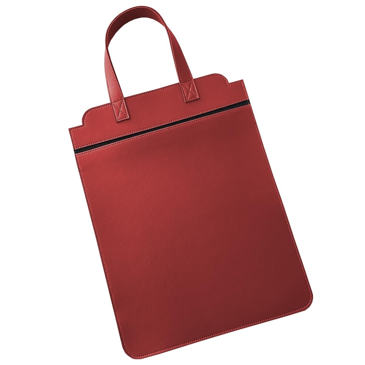 Lixeira de Carro Premium Vermelha em Couro Sintético - Organize seu Veículo com Estilo!