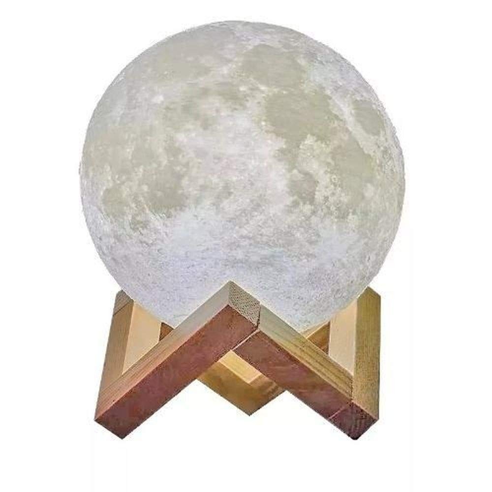 Umidificador Aromatizador e Luminária Lua Decorativa com Luzes 3D | Design Encantador para Ambientes Relaxantes