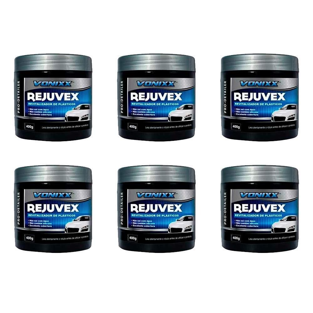 KIT 6 Rejuvex 400g Vonixx: Renove o Visual do Seu Carro com Brilho e Proteção