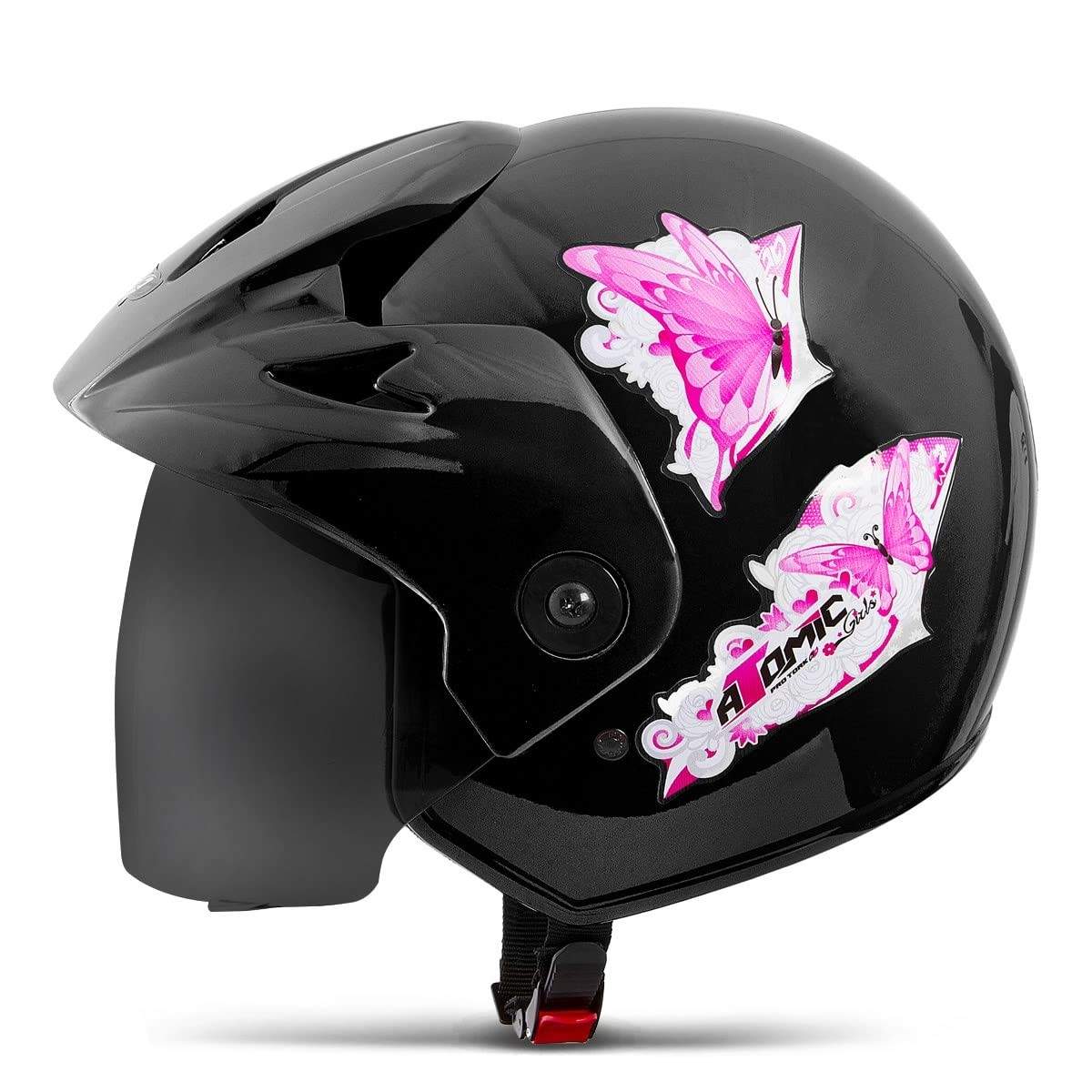 Capacete Atomic For Girls 60: Segurança e Estilo para Você Pilotar com Confiança!