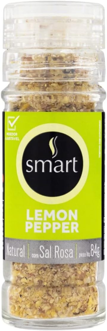 Smart Lemon Pepper Com Moedor 84G