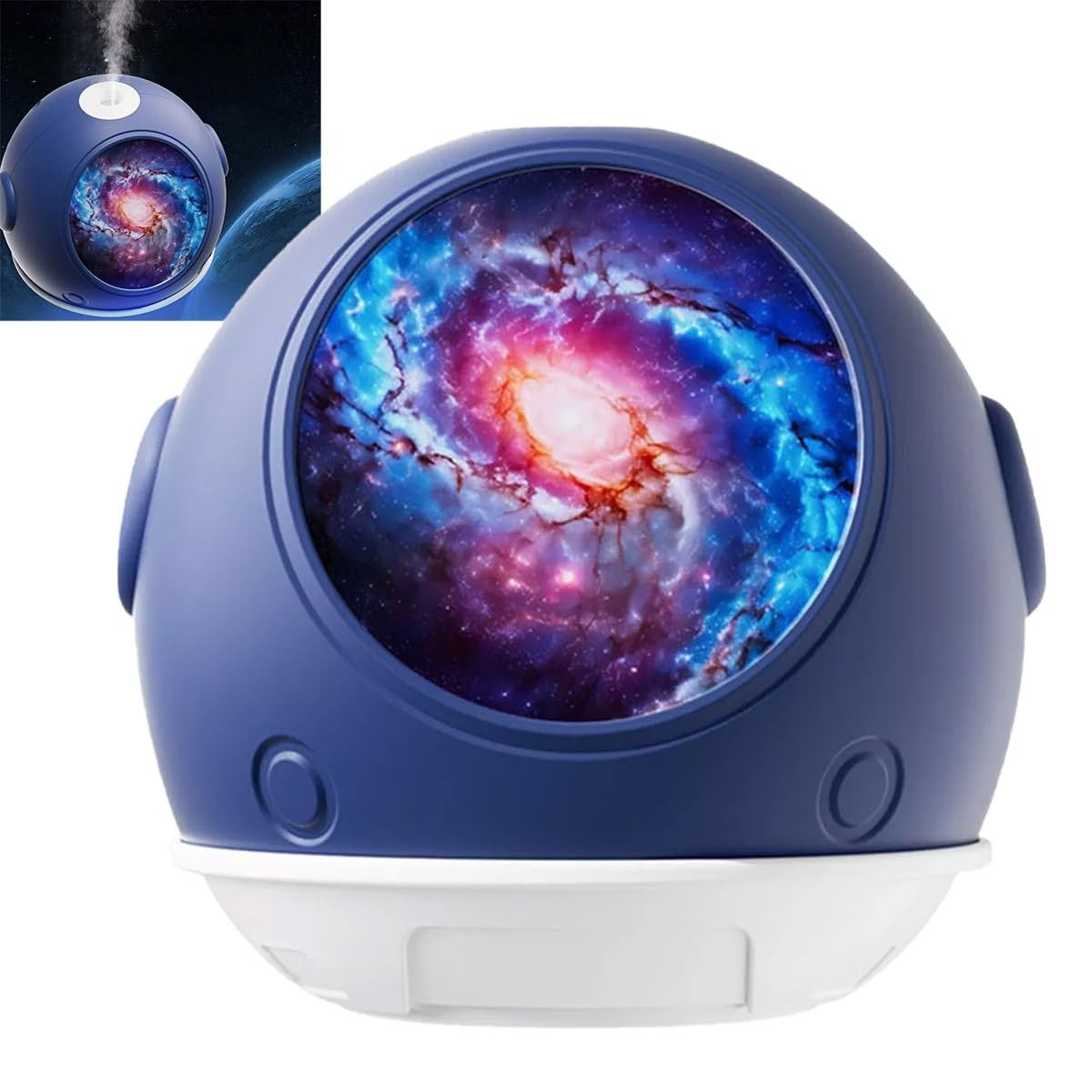 Umidificador Astronauta Infantil Silencioso com Aromatizador e Purificação de Ar