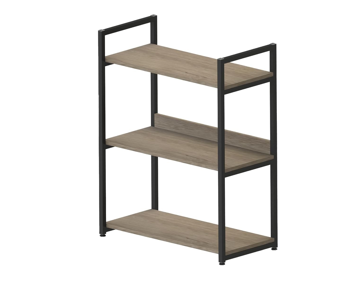 Estante Industrial com 3 Prateleiras – Design Moderno e Resistência em Aço