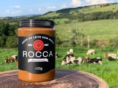 Doce de Leite Rocca com Avelã 400g