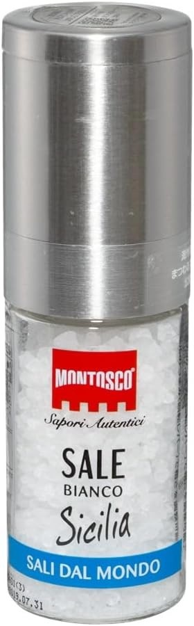 Sal Branco da Sicília com Moedor Montosco 90G