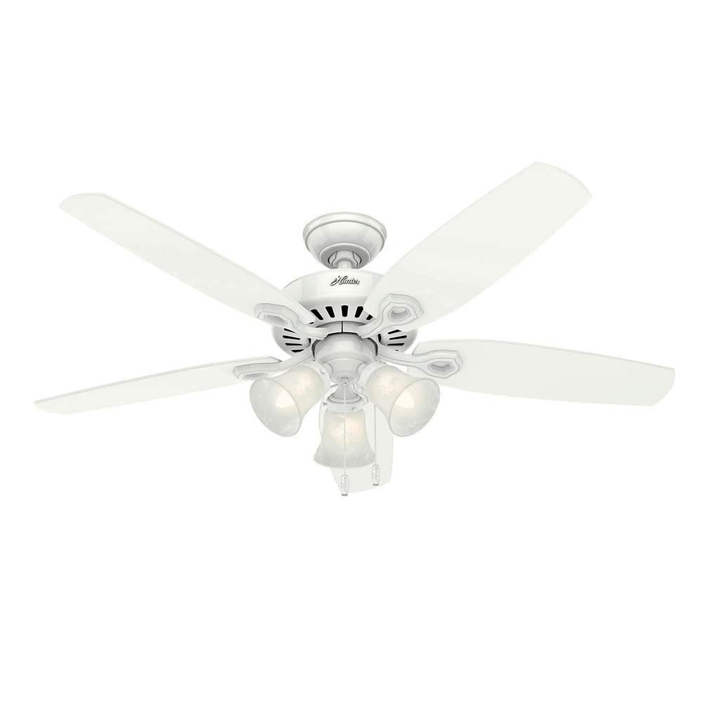 Ventilador de Teto Hunter Fan Builder Plus 220V com LED - Estilo e Conforto Silencioso