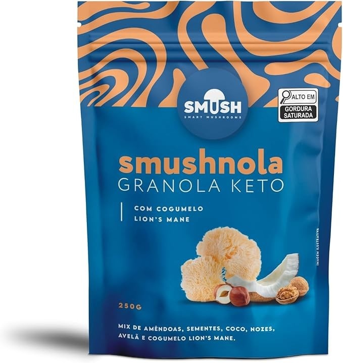 Smushnola Keto com lion's mane