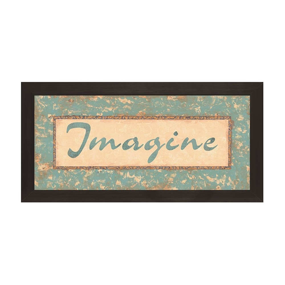 Quadro com Vidro Kapos Imbuia 12X27 - Decore com Estilo e Sofisticação