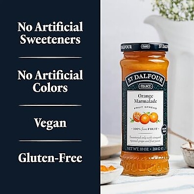 Geleia St Dalfour Laranja com Casca 284g: Sabor Autêntico