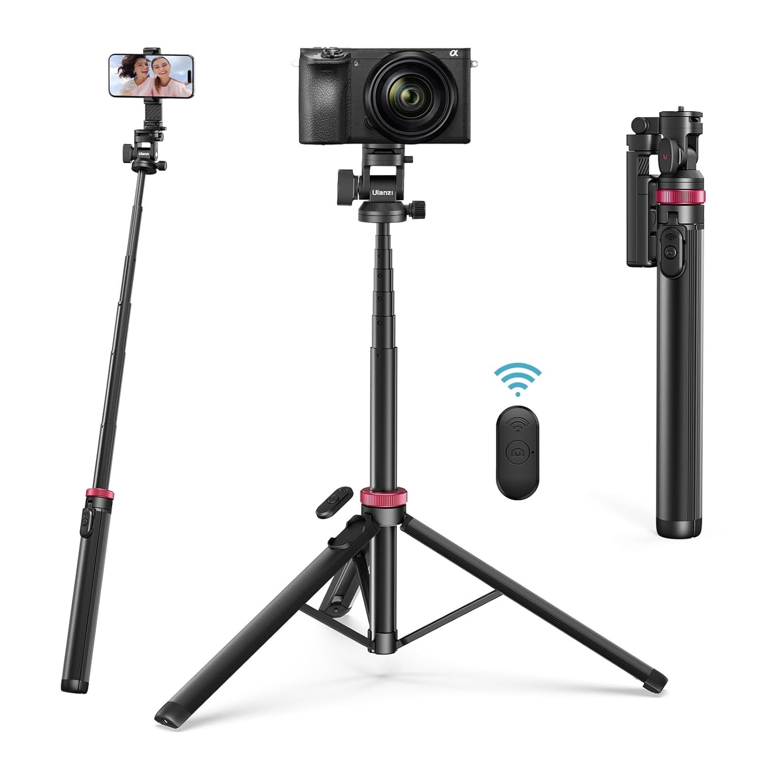 com-stick-selfie-a-suporte-bola-78-tripe-celular-de-185m-mt-de-para-360-cabeca-extensivel-e-ulanzi-a