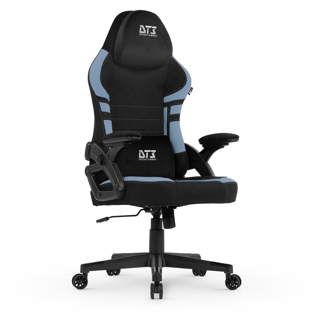 Cadeira Gamer DT3 GX Azul - Reclinável com Tecido Max2Weave e Ajuste Total