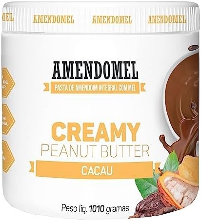 Pasta de Amendoim com mel e cacau 1kg - Thiani
