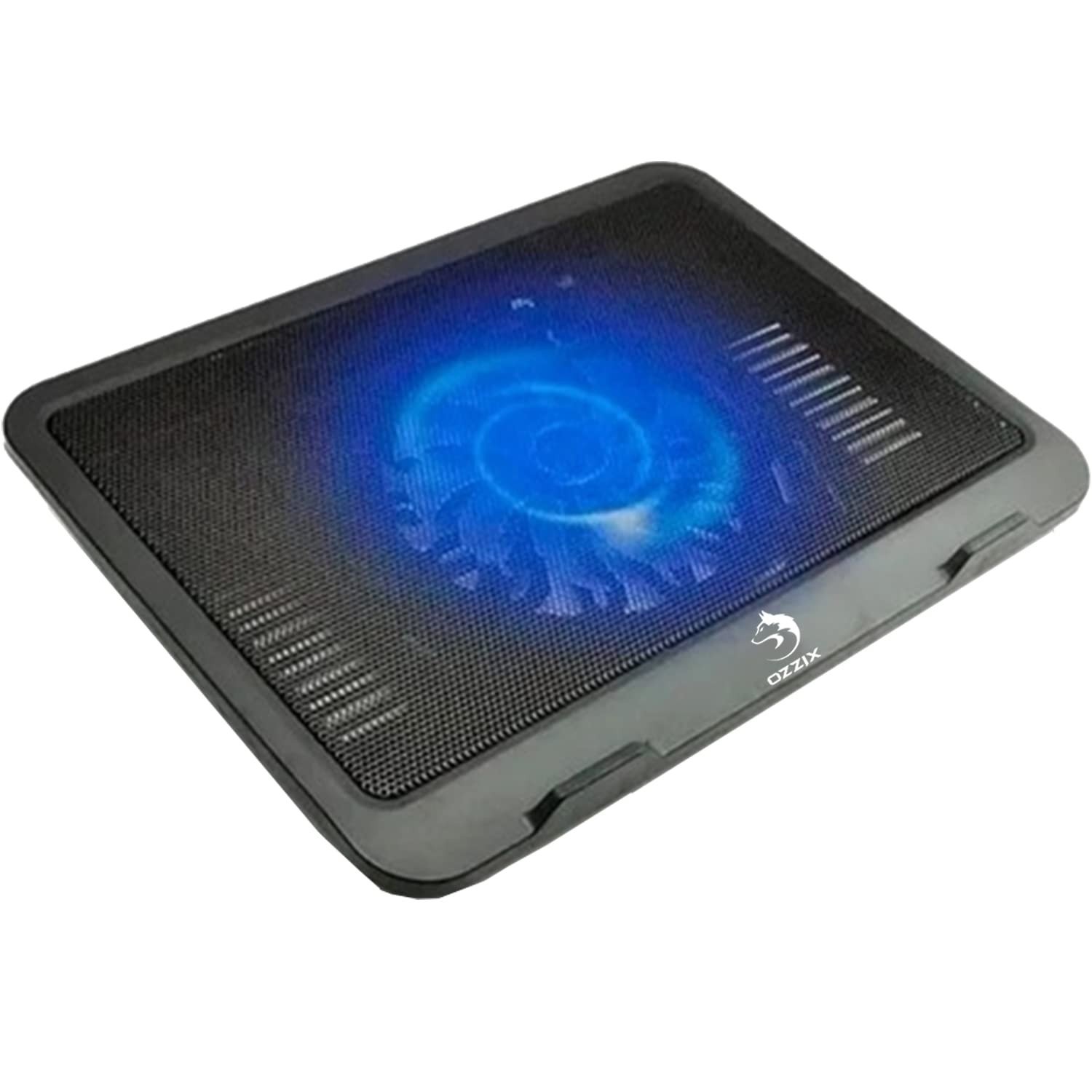 Suporte para Notebook com Cooler LED Azul - Base Refrigerada USB para Teclados 15,6"