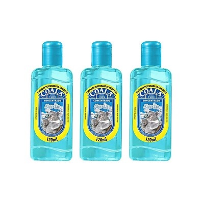 Combo 3 Limpadores Coala Algodão 120 ml: Limpeza Perfumada