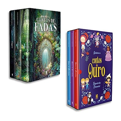 Combo Biblioteca Contos: 2 Boxes com Clássicos Encantadores