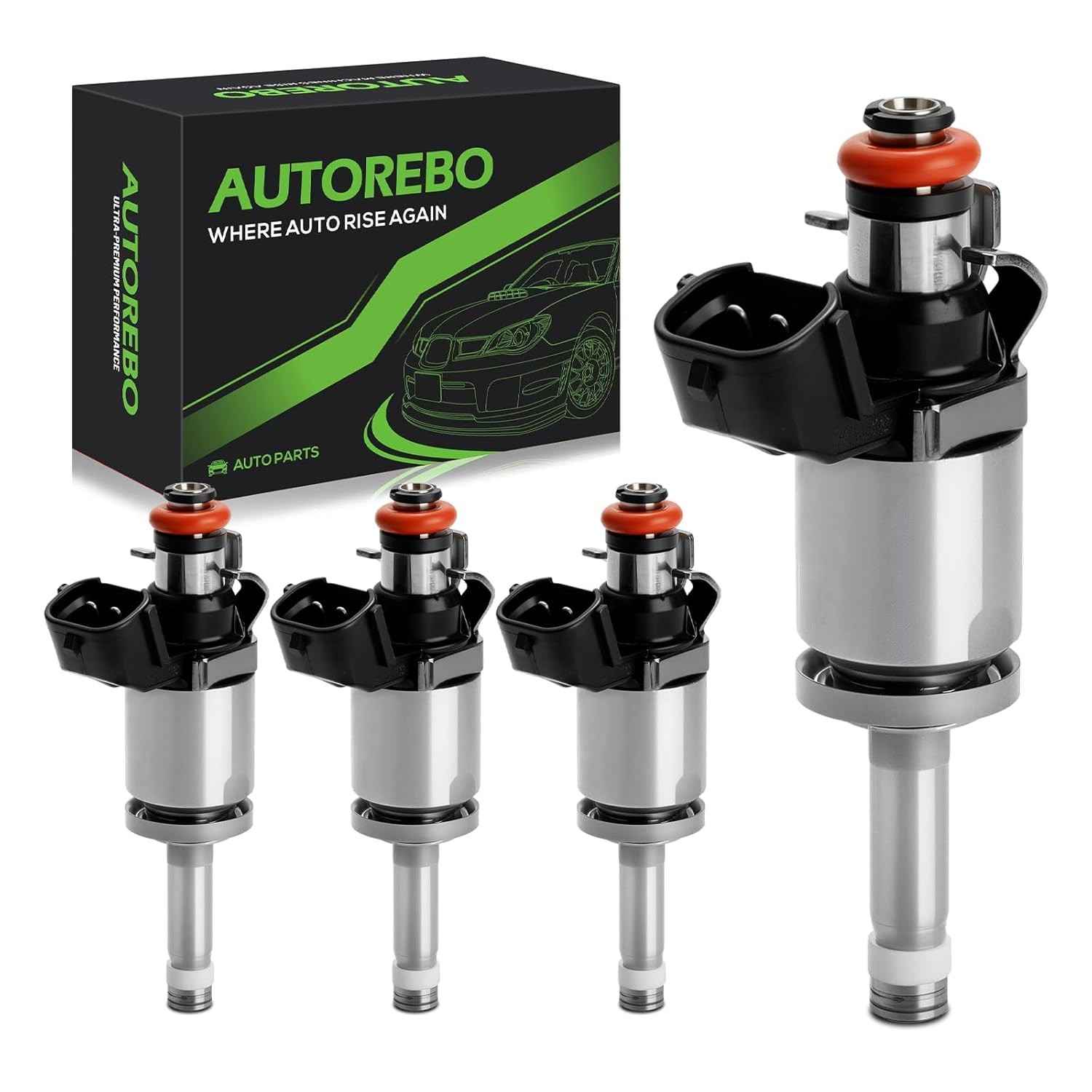 Kit 4 Injetores de Combustível para Honda Accord, CRV, Acura ILX, TLX 2.4L (2013-2017) - Performance e Durabilidade