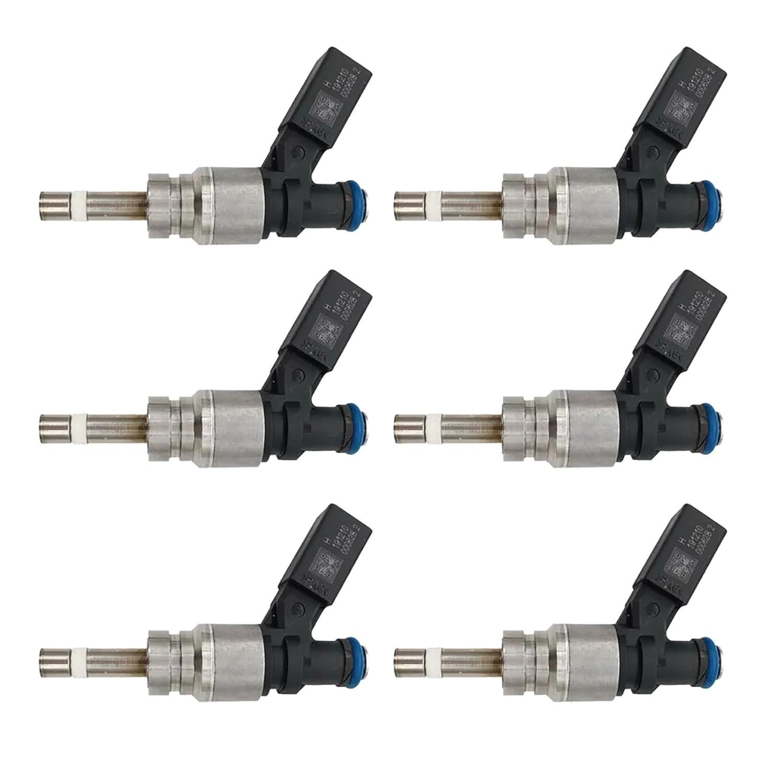 Kit 6 Injetores de Combustível 079906036C FJ1041 para Audi Q5 3.2L/3.0L/2.0L (2009-2012)