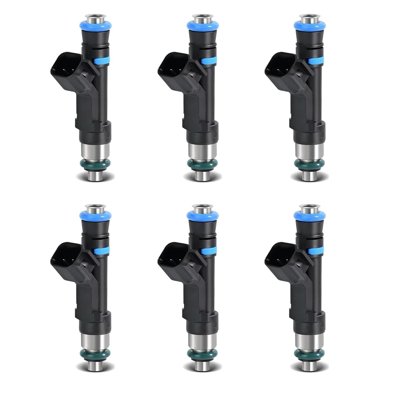 Injetores de Combustível FJ474 4 Furos (Kit 6) para Jeep Grand Cherokee, Dodge Durango e RAM 1500 V6 3.7L