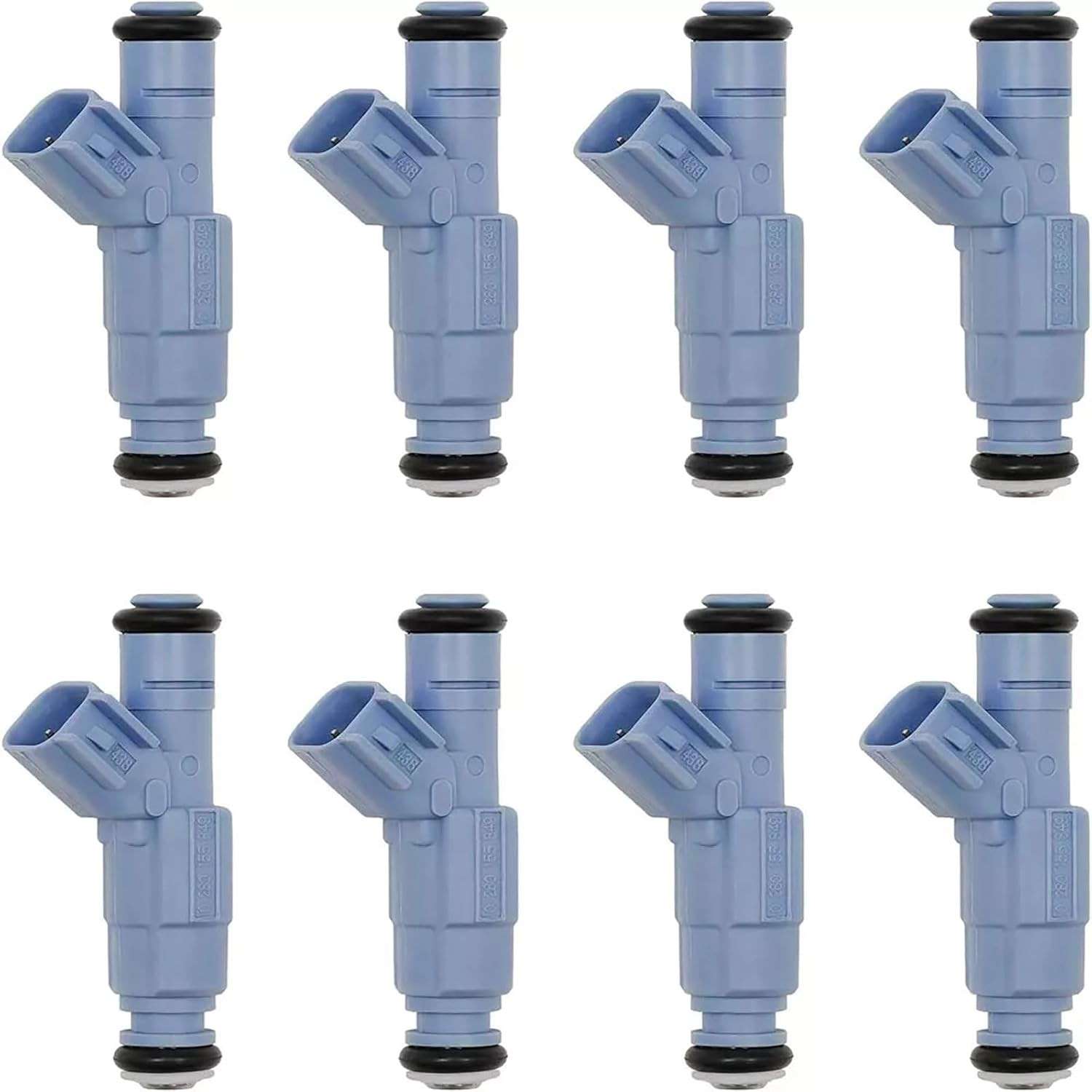 Kit 8 Injetores de Combustível 4 Furos 822-11149 XF1E-A5B para Mitsubishi Raider 4.7L V8 (2006-2007)