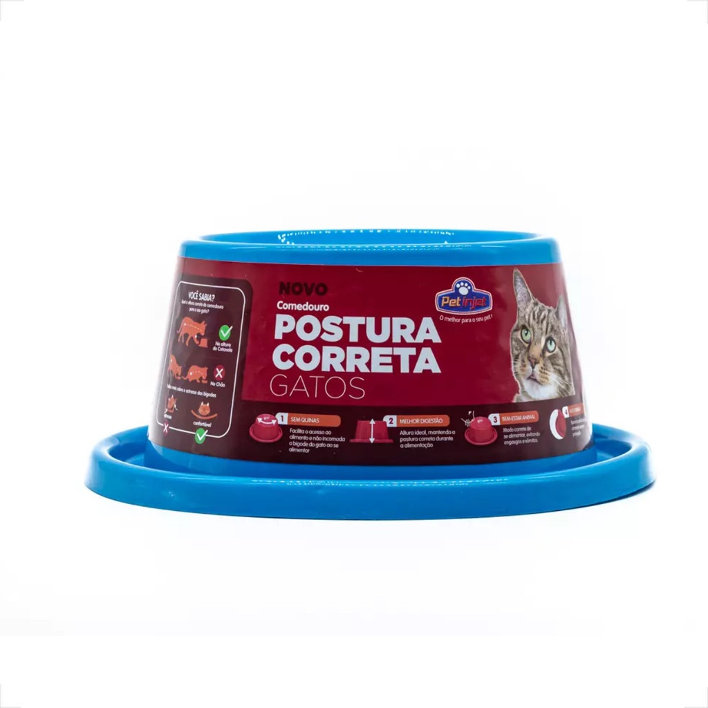 Comedouro Ergonômico para Gatos: Saúde e Conforto!