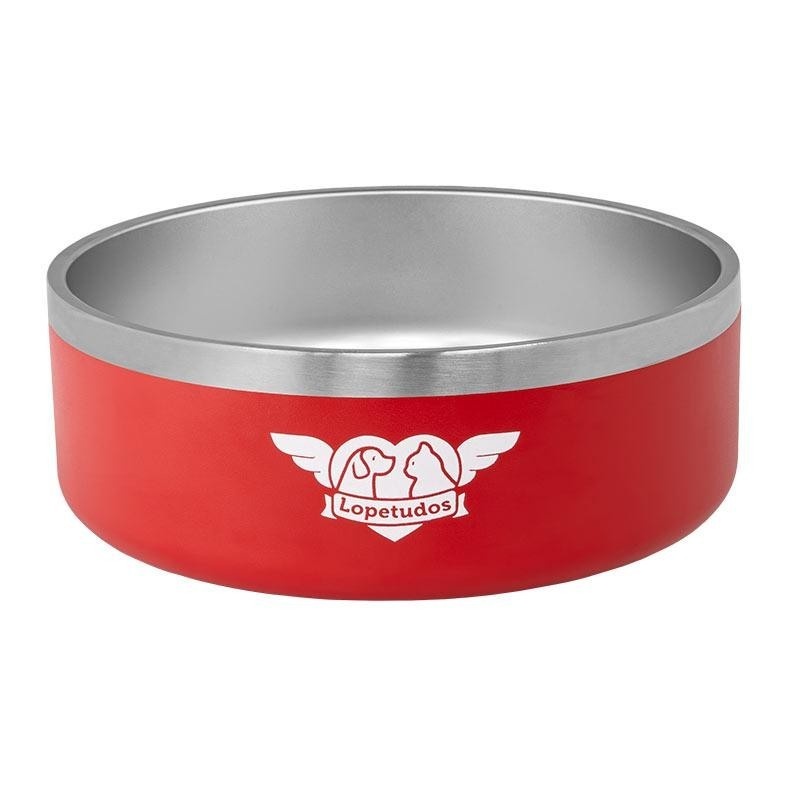 Comedouro Inox Pet Lopetudos: Saúde e Praticidade