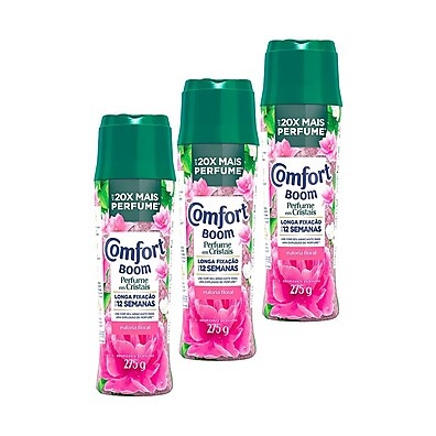 Comfort Boom Euforia Floral: Perfume para Roupas 12 Semanas