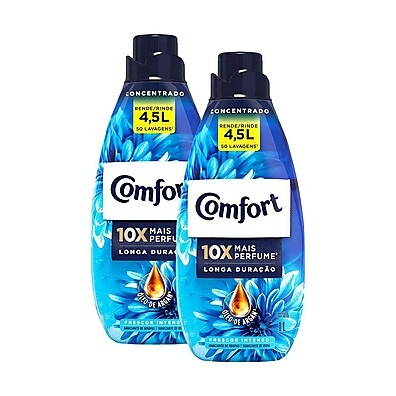 Comfort Frescor Intenso: 2 Amaciantes Perfumados