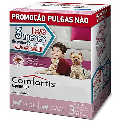 Comfortis 140mg: Elimine Pulgas em Cães e Gatos