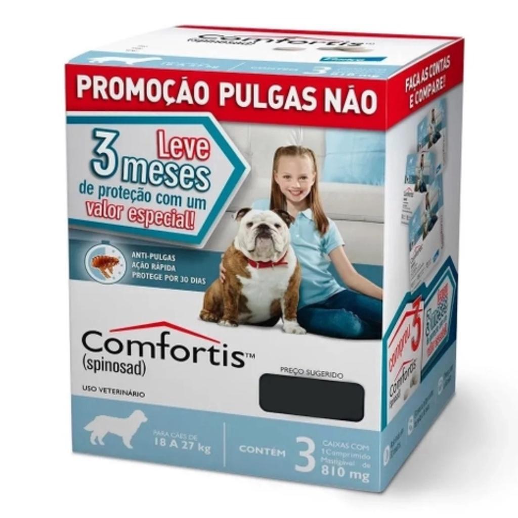 Comfortis 810mg: Elimine Pulgas do Seu Cão!