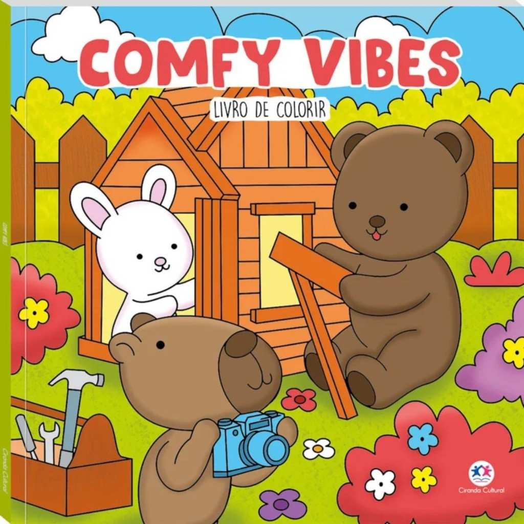 Comfy Vibes: Alivie o Estresse com Colorir!