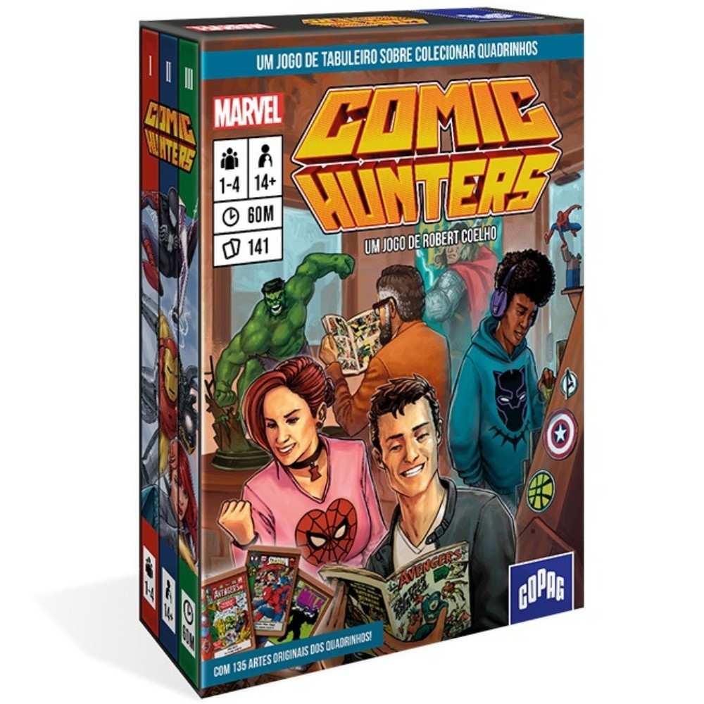 Comic Hunters Marvel: Colecione e Vença!