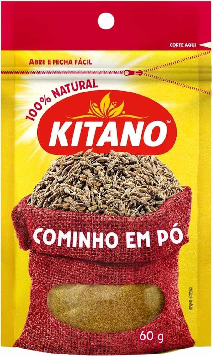 Kitano Cominho Em Pó 60G
