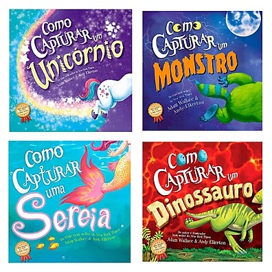 Como Capturar: Coleção 4 Livros – Diversão Garantida!