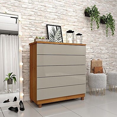 Cômoda 5 Gavetas Premium: Organize com Estilo!