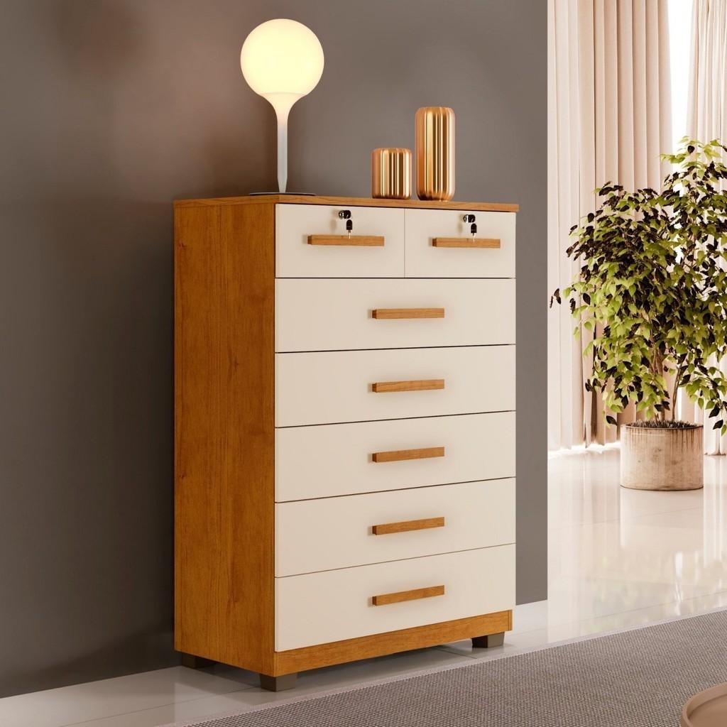 Cômoda 7 Gavetas: Organize com Estilo!