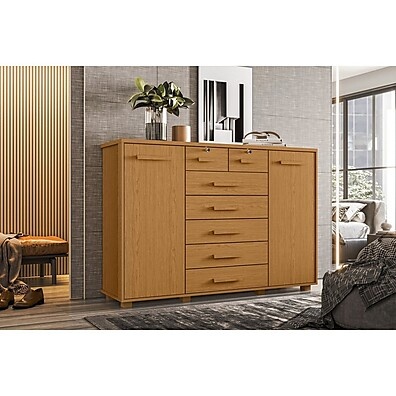 Cômoda Cinamomo 7 Gavetas: Organize com Estilo!
