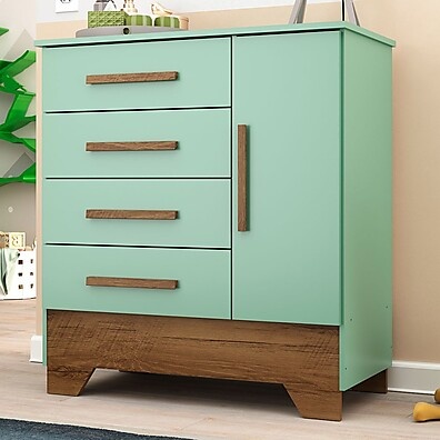 Cômoda Infantil 4 Gavetas: Organize com Estilo!