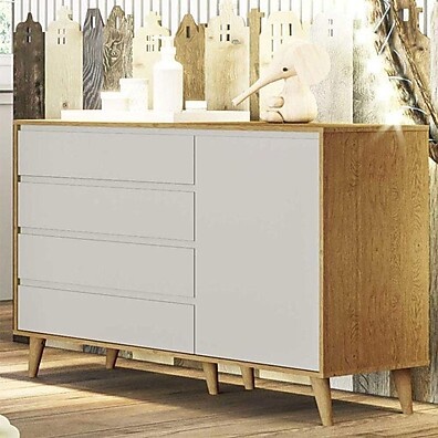 Cômoda Infantil Lorena: Organize com Estilo!