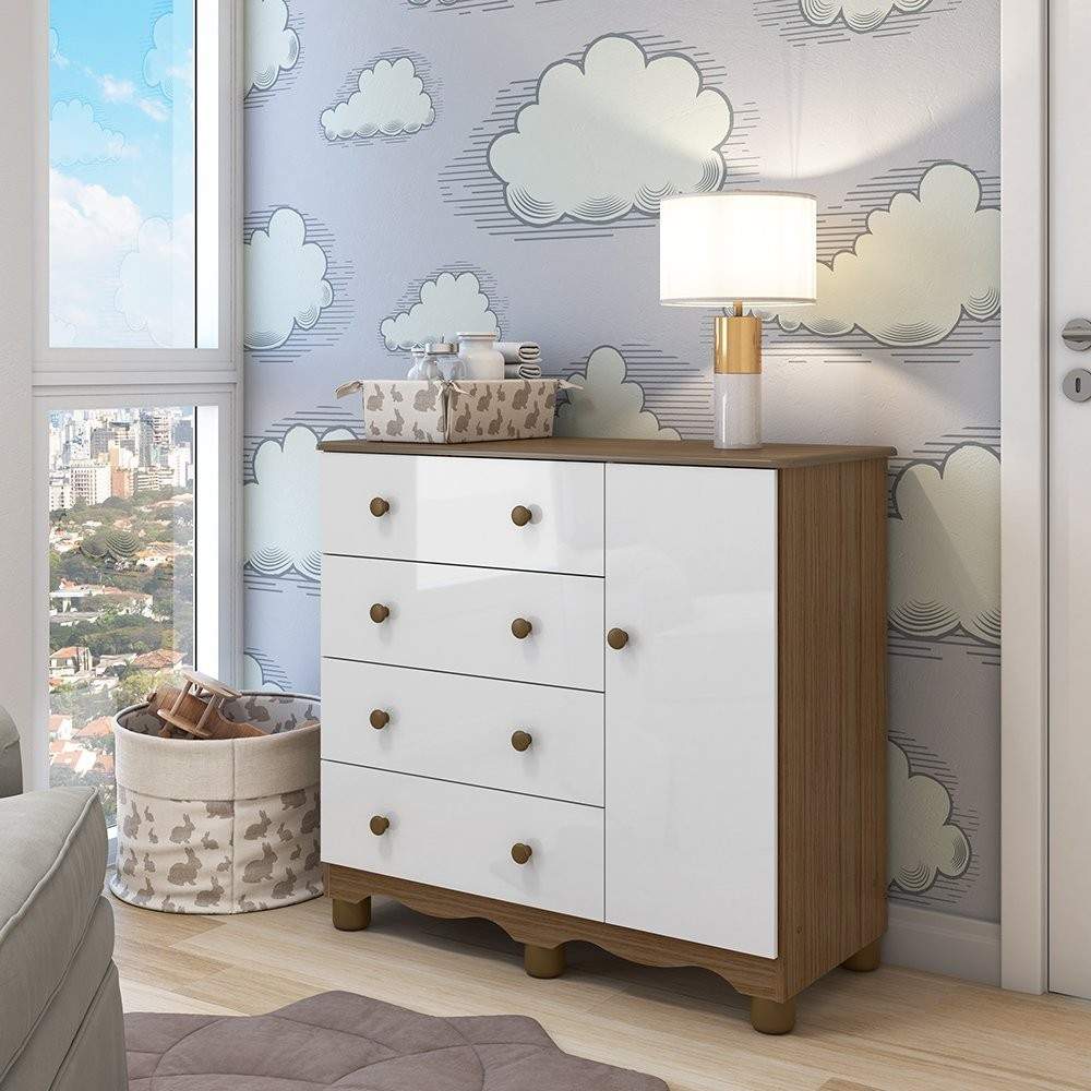 Cômoda Infantil Mimo: Organize com Estilo!