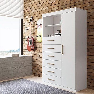 Cômoda Marabá 6 Gavetas: Organize sua Casa!
