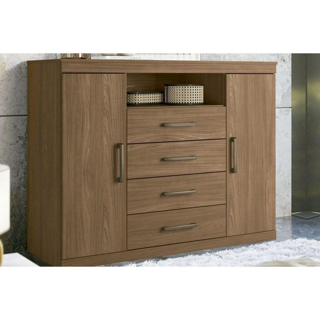 Cômoda Master Jatobá/Atacama: Organize com Estilo!