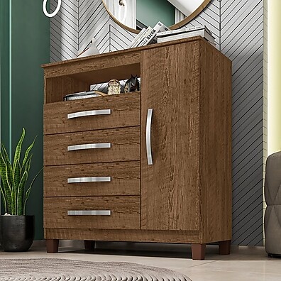 Cômoda Sapateira Malbec: Organize com Estilo!