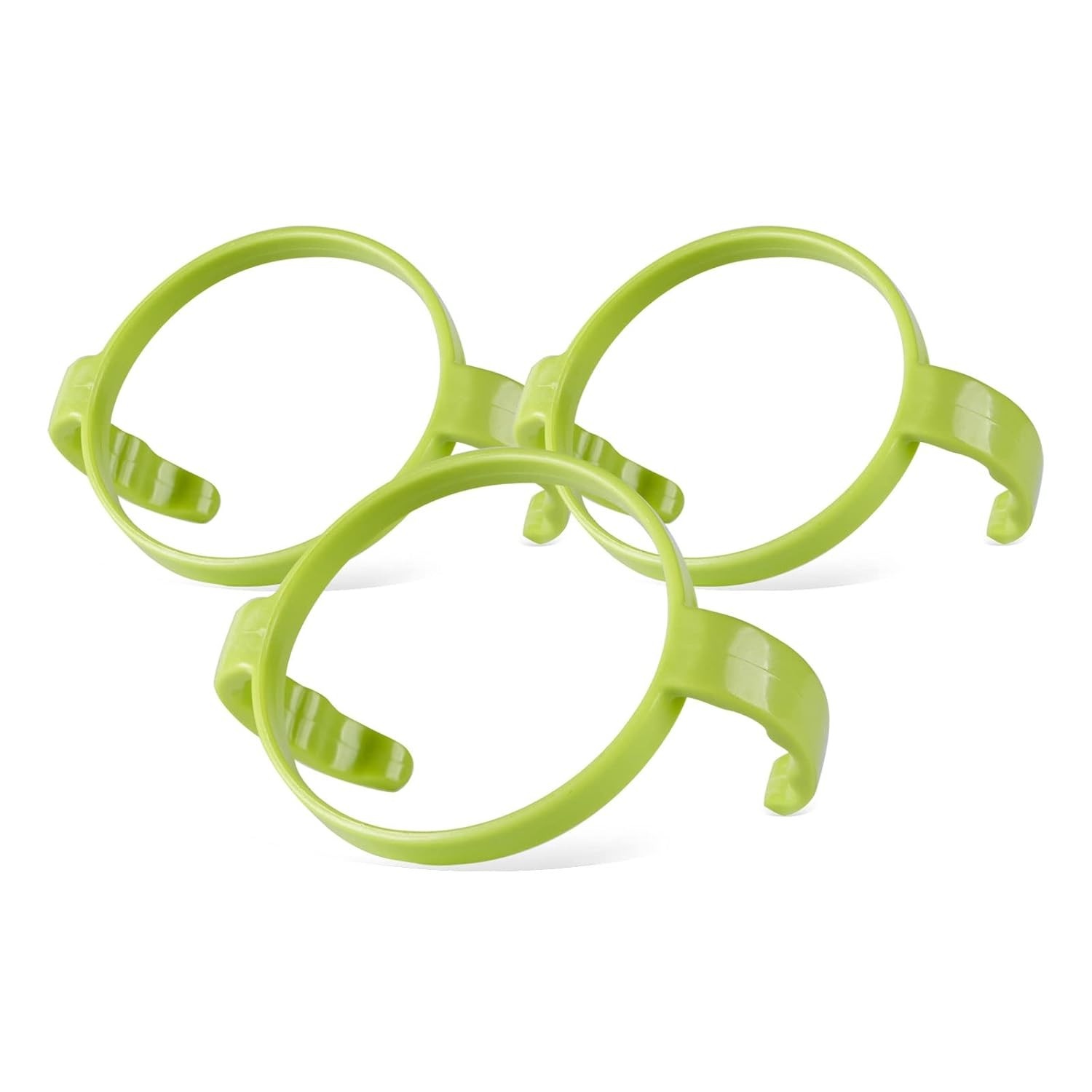 Alça de Mamadeira Comotomo - Cabo Ergonômico Antiderrapante para Garrafas Comotomo (Pacote com 3, Verde)