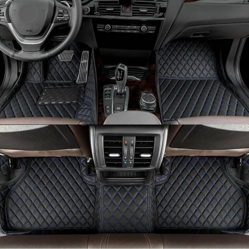 Tapetes de Couro Personalizados GREATROAD para Jeep Compass 2021-2024: Proteção Total e Estilo Premium