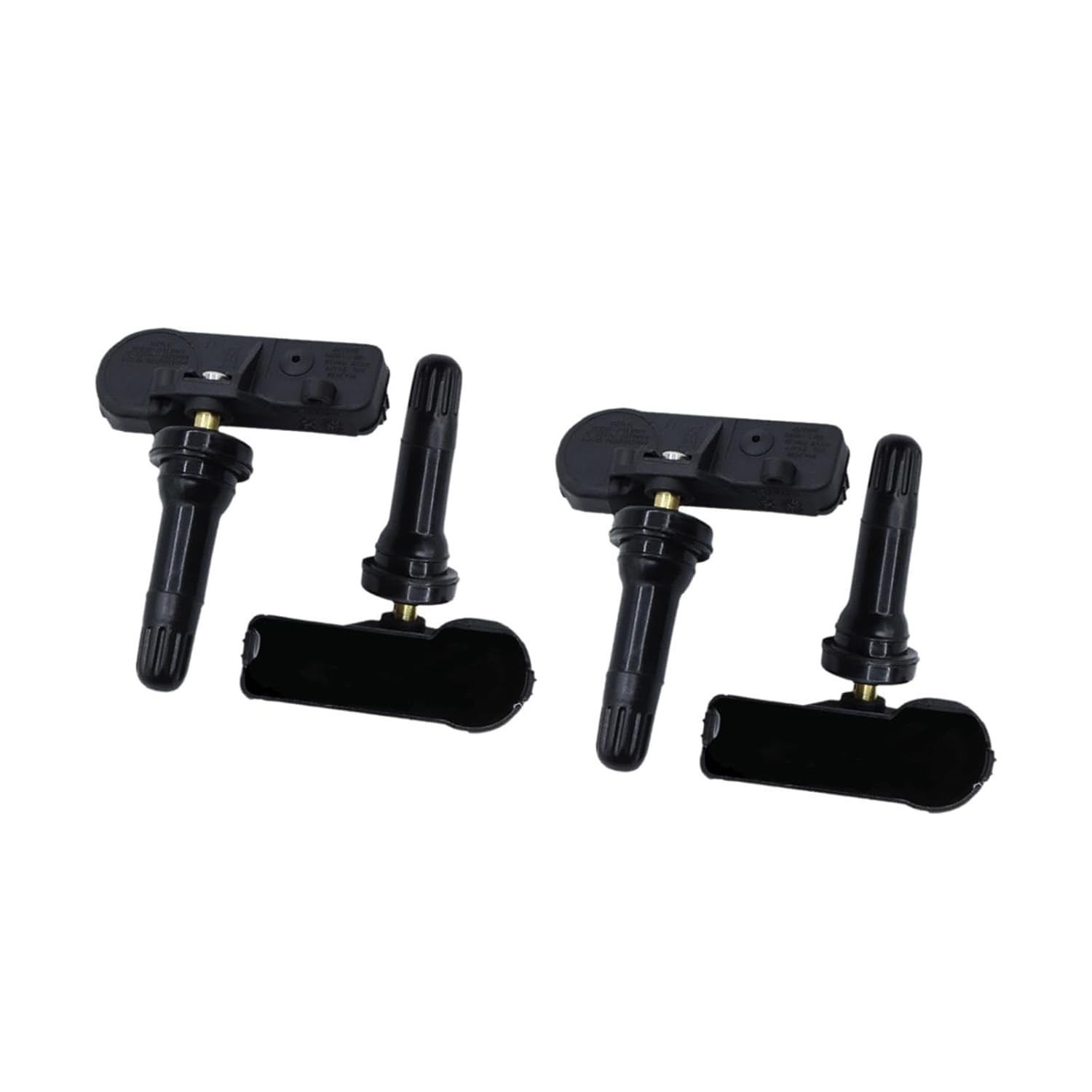 Kit 4x Sensores de Pressão de Pneu (TPMS) - Compatível com Diversos Modelos - Peça Automotiva 25799331