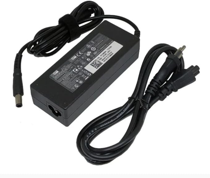 Fonte compatível para Notebook Dell 19.5V 90W, Conector 4.5x3.0mm, Compatível com Dell Inspiron 11/13/14/15, XPS 13, Latitude 13/14, Vostro 14/15